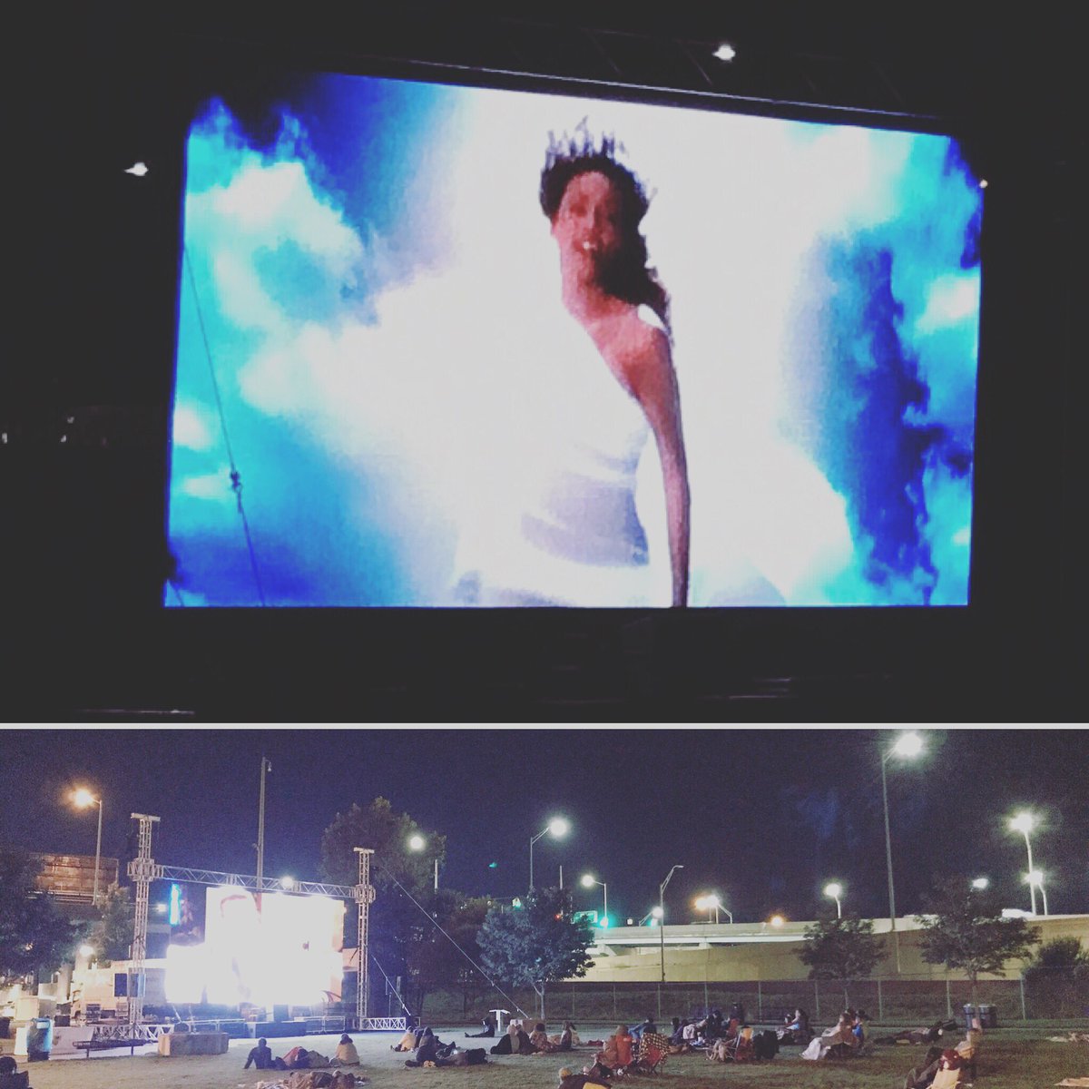 HighFiveProgram's tweet image. Showtime for #thebodyguard! Remember to compost &amp;amp; recycle with us at the end of #divanight! #lesstrashmorefun #MoviesInThePark