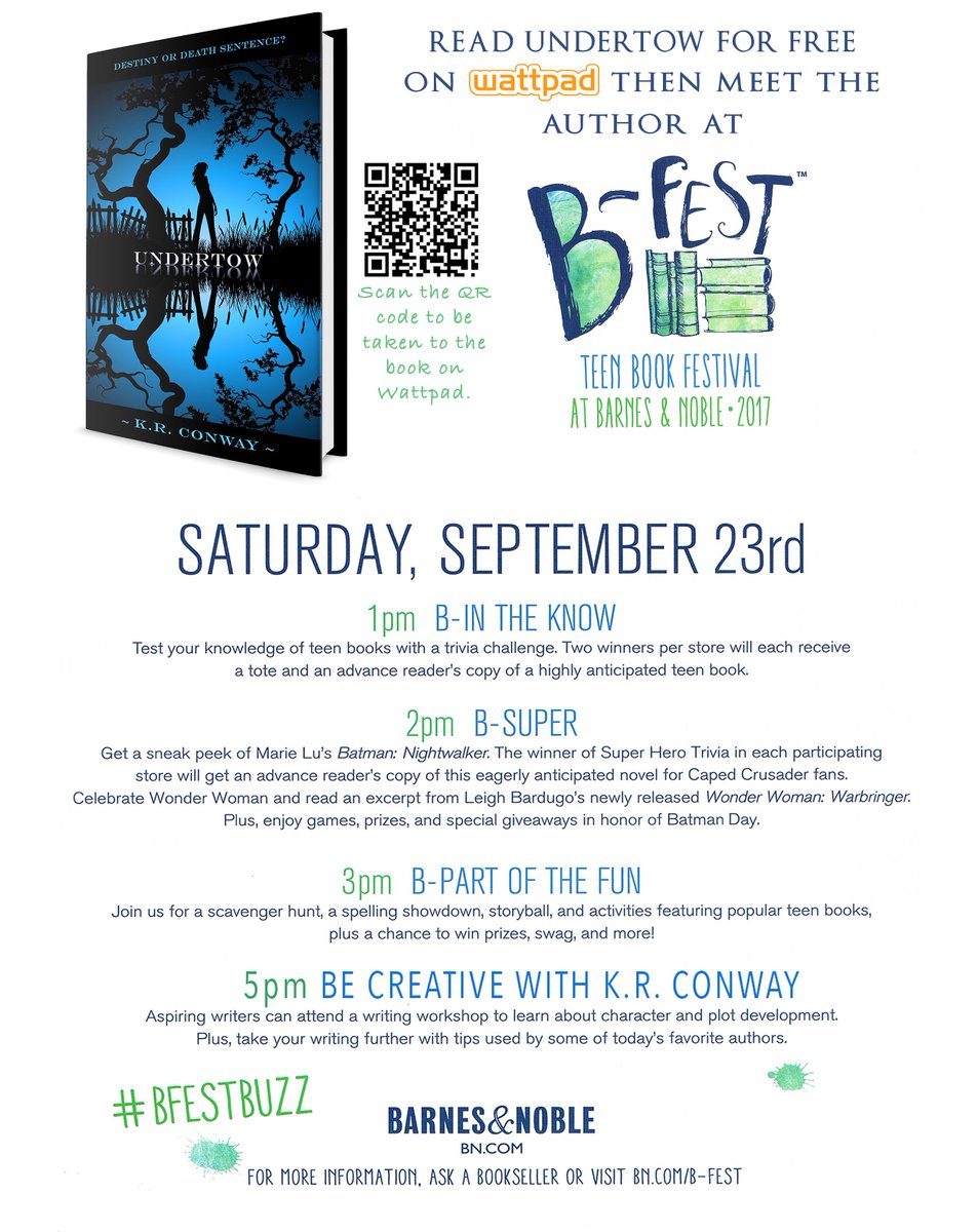 SharkProse's tweet photo. Though  #bfestbuzz &amp; #boston #teen #author festival ( #btafest ) are on the same date, #undertow is free for all on #wattpad https://t.co/xwoyfHdU3z