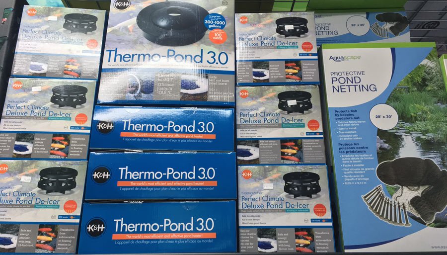 KoiPondExperts's tweet image. We're ready for fall and winter, ARE YOU? We're fully stocked with pond netting, de-icers, aerators, cold water food &amp;amp; beneficial bacteria!