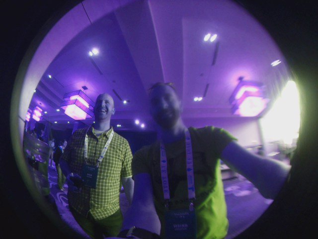 NervesBot's tweet photo. @brienwankel enjoying ElixirConf #ElixirFriends #ElixirConf2017 https://t.co/piktWCMPOh