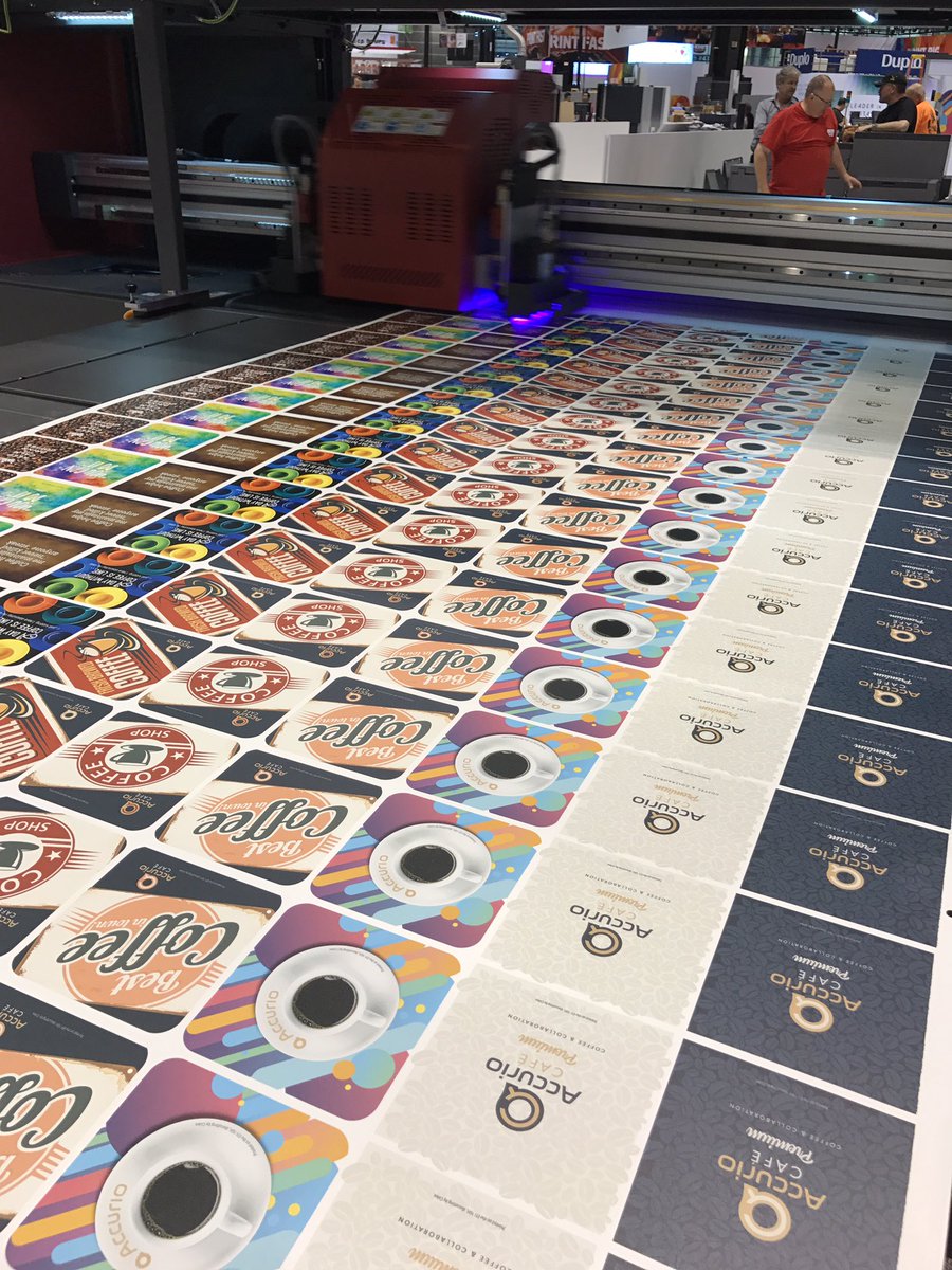 tsmith048's tweet image. EFI pro 16h wide format - printing some samples #PRINT17 @KonicaMinoltaUS