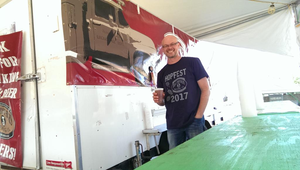 BrauBeer's tweet photo. It's time! #Hopfest17 is here! 30 minutes to the first band! https://t.co/38nRqzyur2