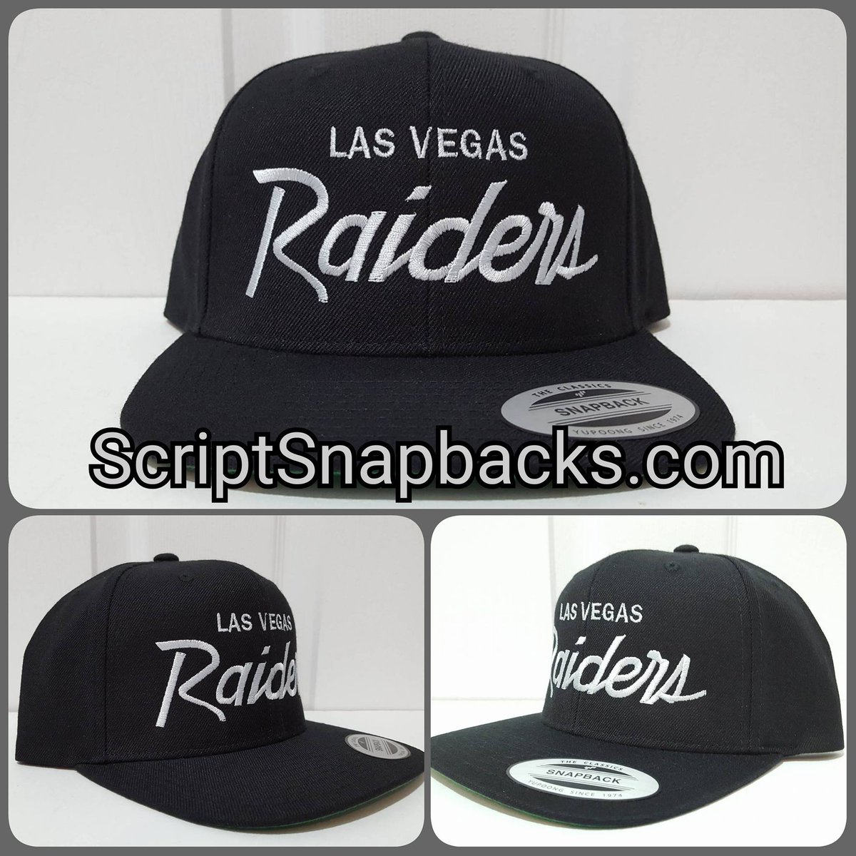 Raiders Hat Baseball Cap Los Angeles Raiders Yupoong Snapback