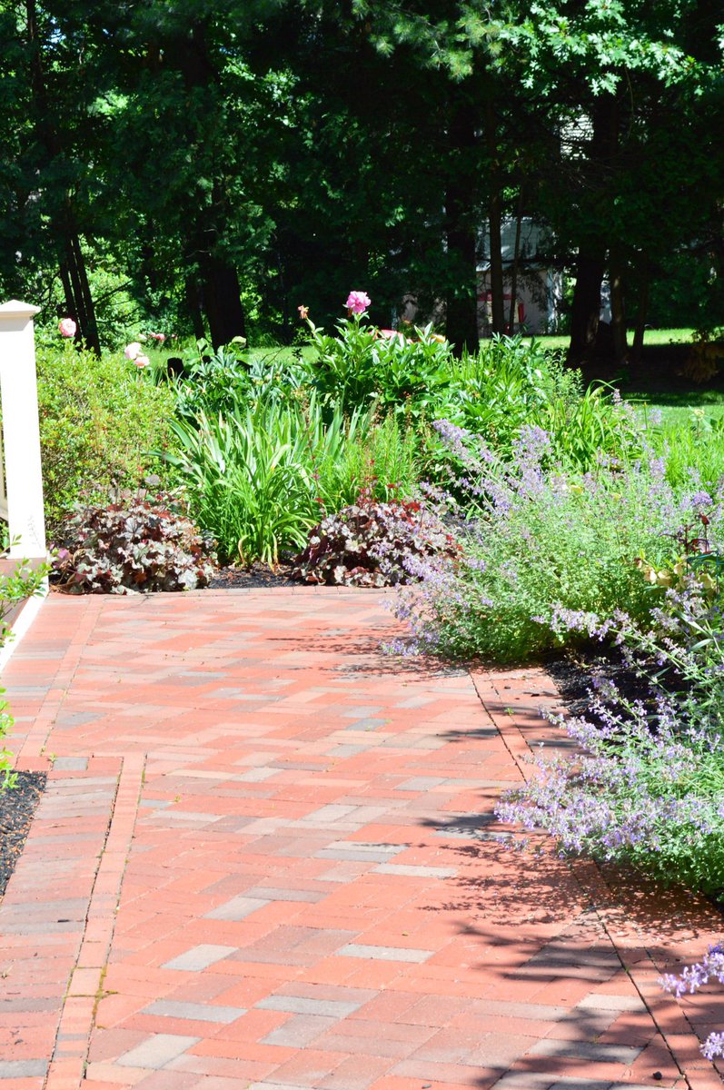 reamdesign's tweet photo. Entry path
#landscapedesign
#landscapecontruction
#brick
#path
#corridor
#plantings
#reamdesign https://t.co/zn815fP2ly