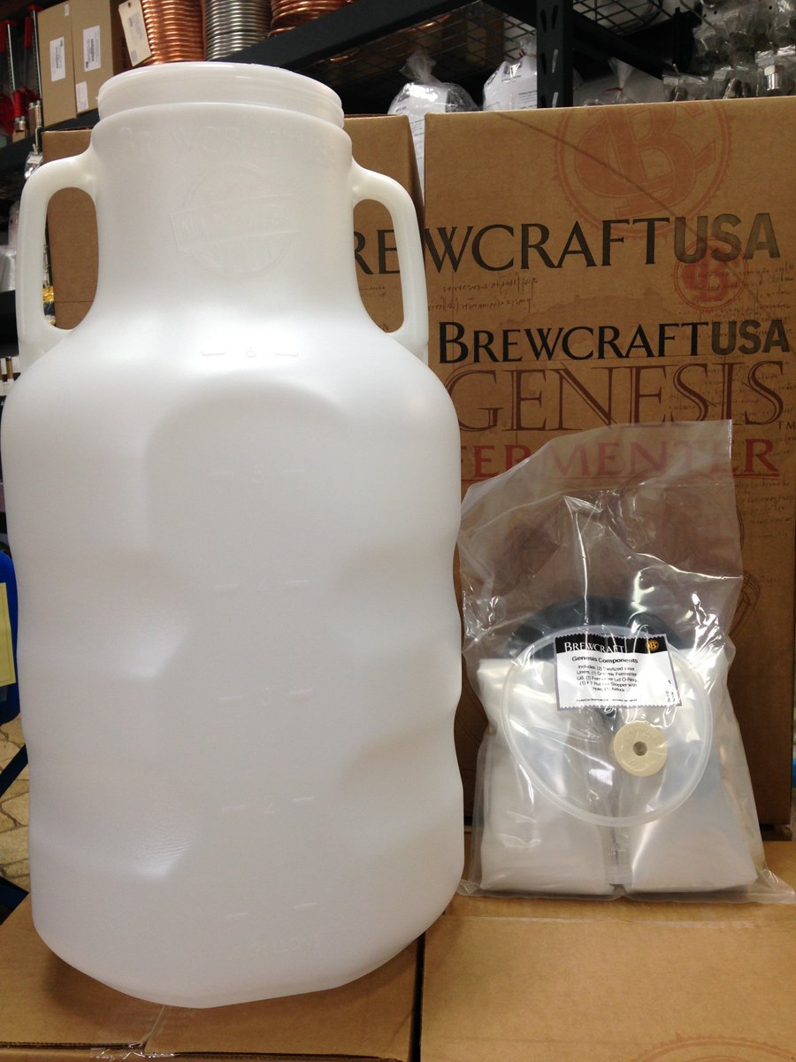 The Genesis Fermenter from @BrewcraftUSA is here! Check it out at homefermenter.com/brewcraft-usa-…
#homebrew #wine #cider #mead