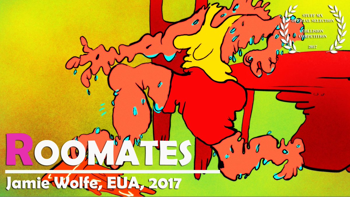 STUFFMXFilmFest's tweet photo. Roomates es algo insano y frenético. Justo como nos gusta la animación #STUFFMX2017 #STUFFII #LocuraCinefila https://t.co/wWsT6AptJQ