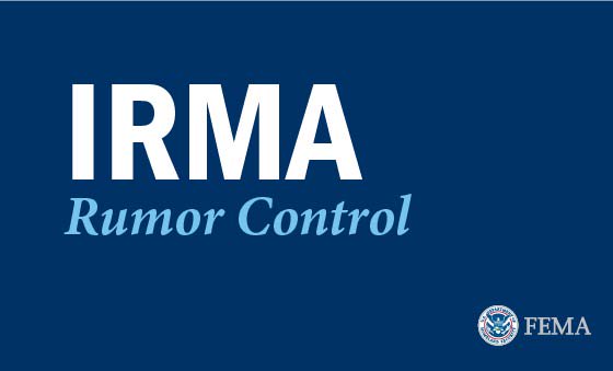 We created an #Irma rumor control page to help you verify what’s true and what’s not. Visit it here: fema.gov/hurricane-irma…