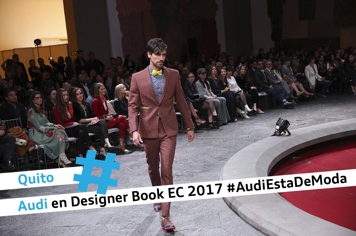 AudiEcuador's tweet photo. Audi auspiciante oficial del #DesignerBook EC 2017. Así fue como se vivió. #AudiEstaDeModa #AudiEcuador https://t.co/5wO2uAni0c