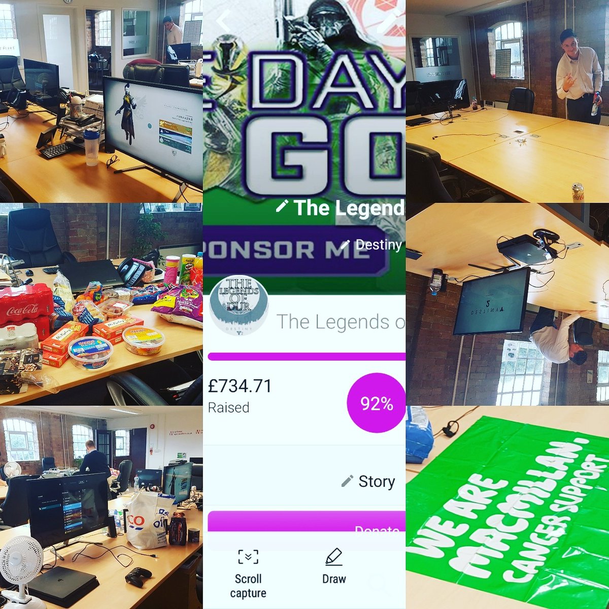 thelegendsofdur's tweet photo. Prepared and tested all for tomorrow with 92% of our target already raised! Amazing! @macmillancancer #teammacmillan #teamDur https://t.co/JPGyKq2vXx