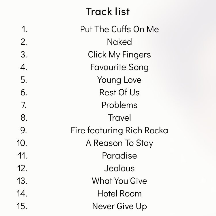 TheTideBR's tweet photo. ⚠️Lista de músicas presentes no álbum da The Tide ⚠️
c:@TidersBrazil https://t.co/DqUZOkz62t