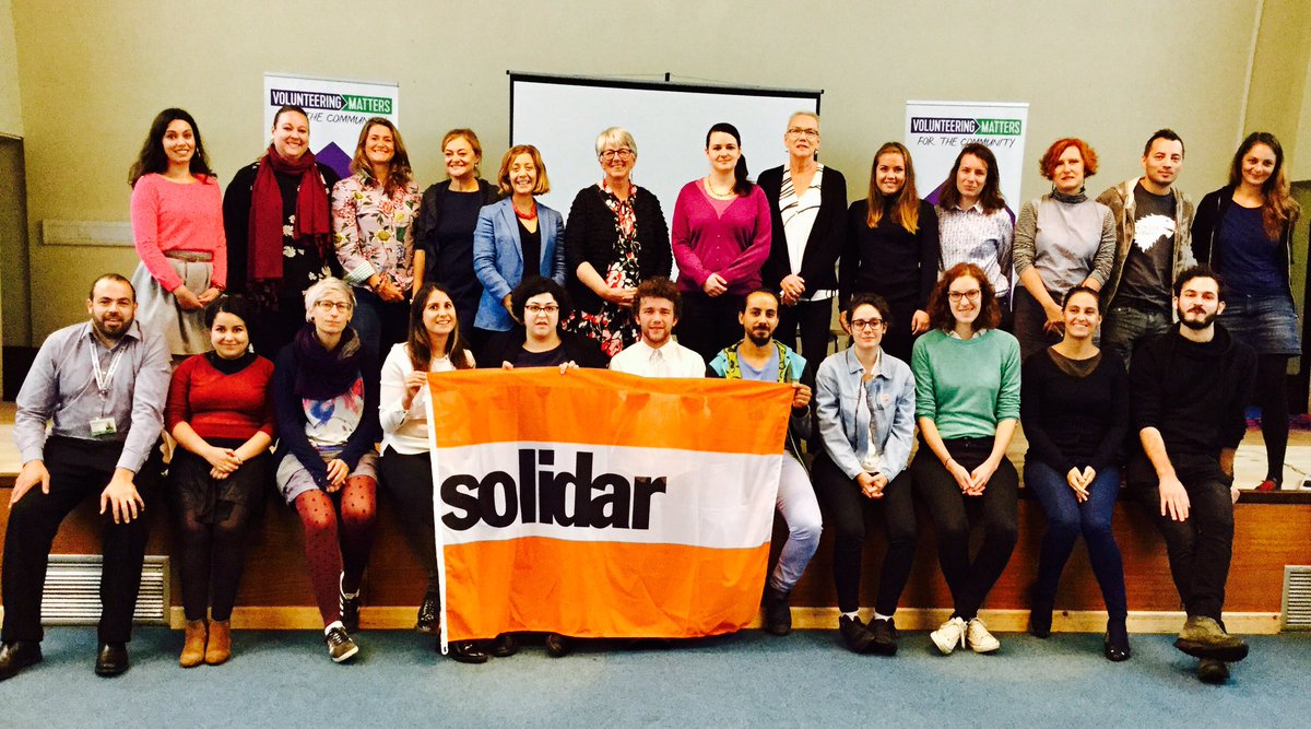 Great to be with community &amp; cultural activists from all over Europe <a href="/Solidar_EU/">SOLIDAR & SOLIDAR Foundation</a> training academy hosted by <a href="/volunteering_uk/">Volunteering Matters</a> in Ipswich UK