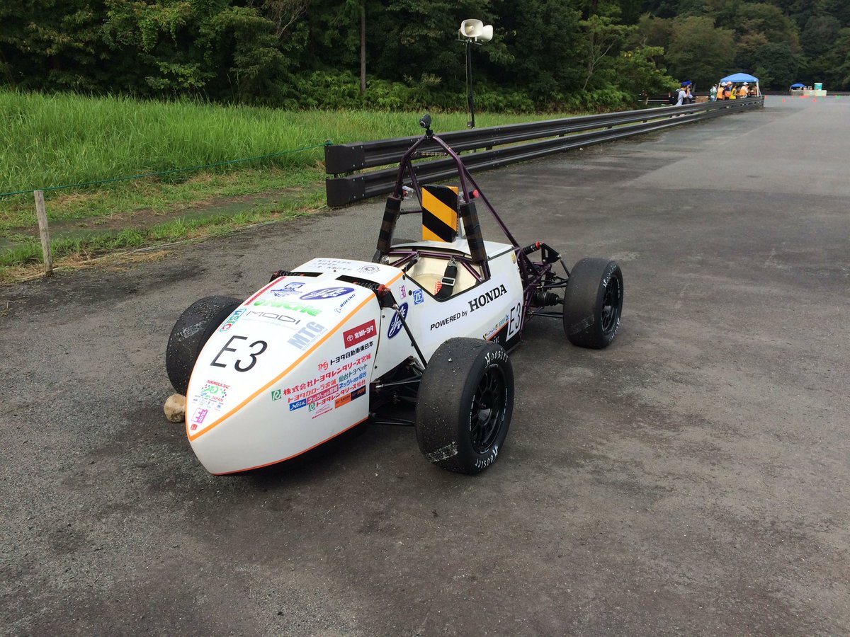 東北大学フォーミュラチームtuft V Twitter 報告が遅くなり申し訳ございません 17週目に車が制御不能となり ドライバーの判断で キルスイッチを押しリタイアとなりました 現在原因を究明中です 東北大学フォーミュラチームtuft V Twitter 報告が遅くなり申し訳ございません 17週目に車が制御不能となり ドライバーの判断で キルスイッチを押しリタイアとなりました 現在原因を究明中です