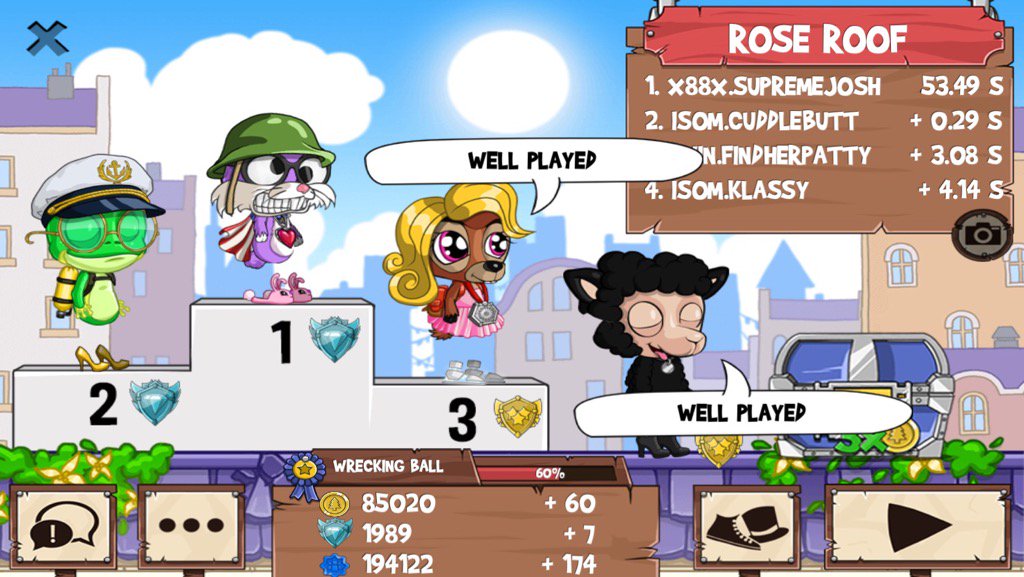 SUPREMEallDAY23's tweet image. Want to catch an L? #funrun2 #CuddleButt #FindherPatty #klassy