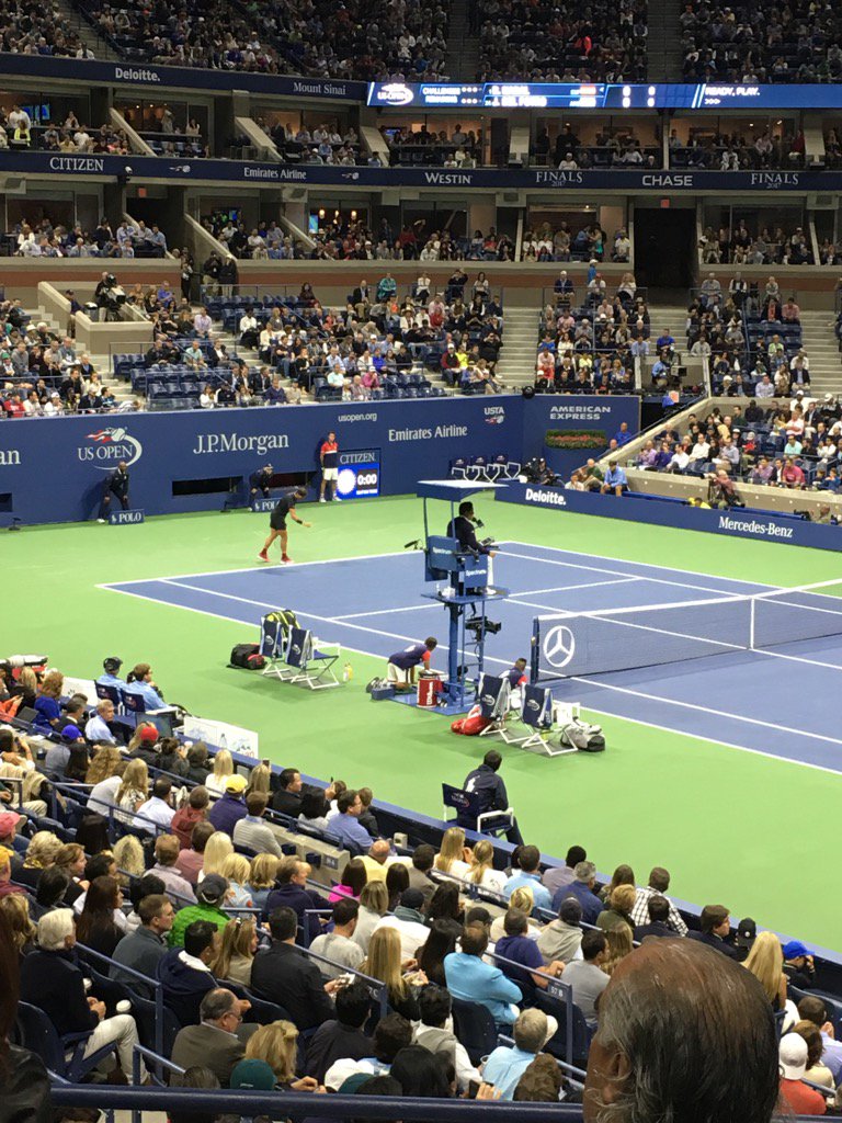 DMiliband's tweet photo. Exciting. Nadal to serve. https://t.co/q3SuPv5f7f