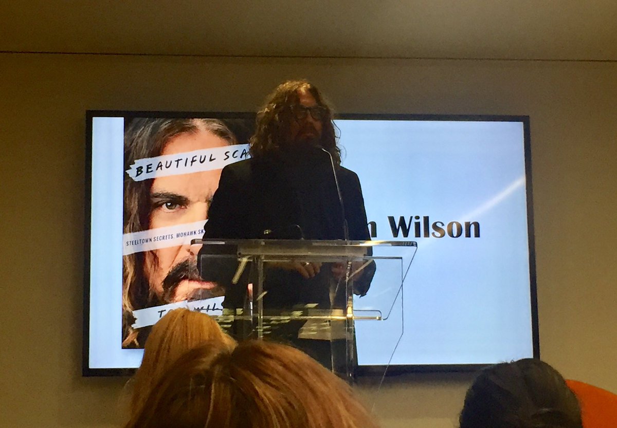 LiteraryHoarder's tweet photo. And the phenomenal and amazingly hilarious Tom Wilson #PRHCPreview Beautiful Scars is now on the #TBRList !! https://t.co/6enAhKKh49