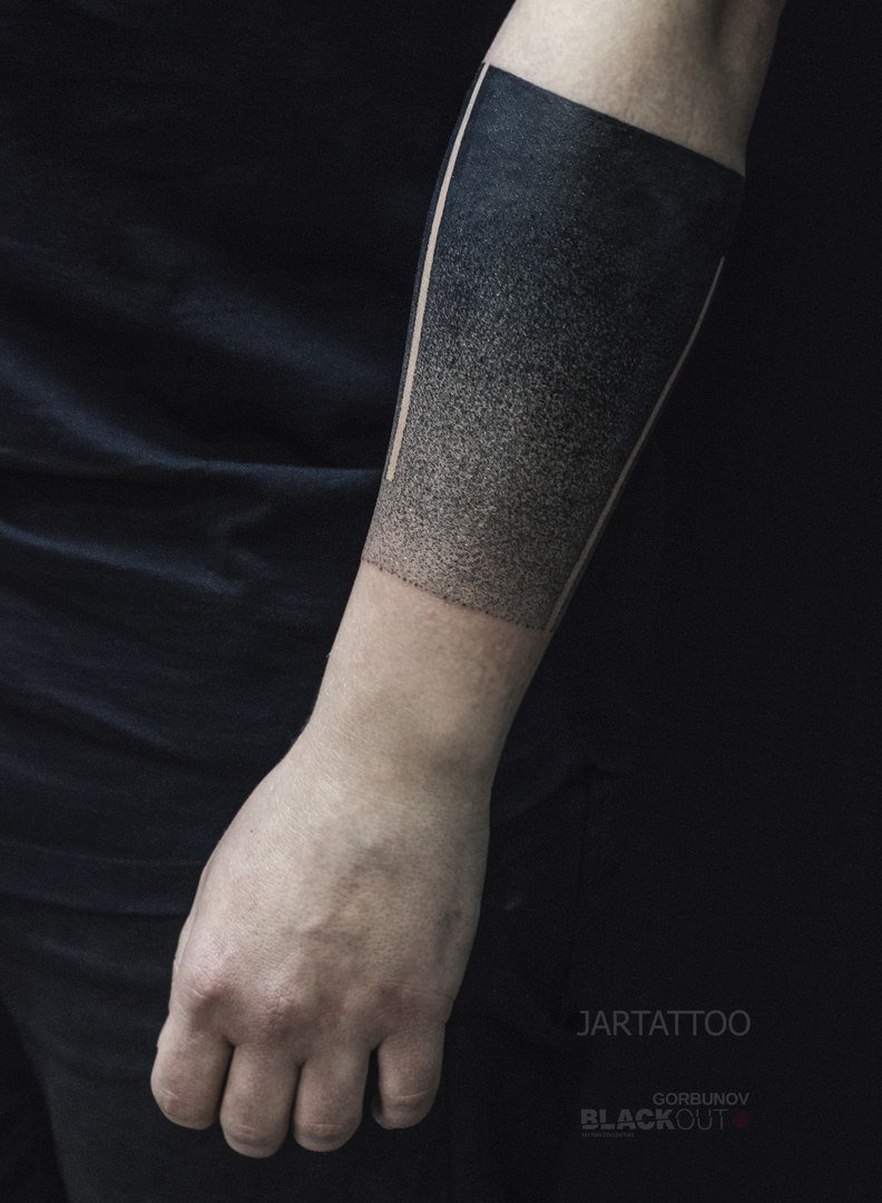 Blackout Tattoo Wrist Best Tattoo Ideas