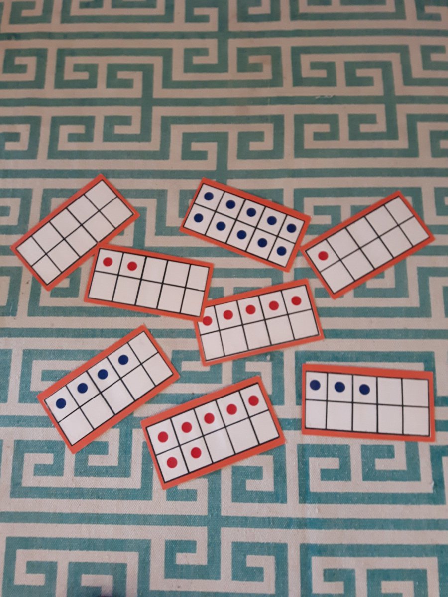 MsBAlbrecht's tweet image. We love sharing what we know about numbers. What would the missing numbers look like? #whatsinanumber #5frame#10frame