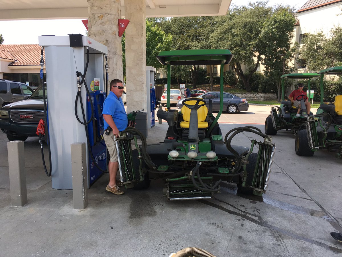 When fuel supplier doesn't know when they'll be able to get diesel to you and you're mowing Monday morning. <a href="/TPCFourSeasons/">TPC Four Seasons Agr</a>
