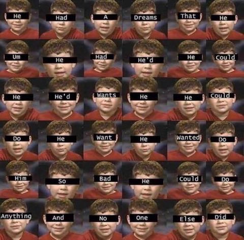 grassisms's tweet photo. Me trying to verbalize a cohesive opinion in a seminar after a summer of doing nothing and only watching tv https://t.co/J6BzFNuvTX