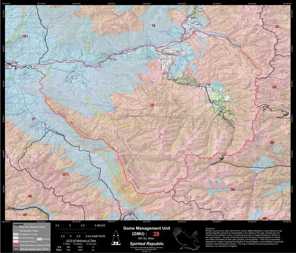 SpiritRepMap's tweet image. There are habitat and range maps, showing summer and winter grazing areas.  As well as migration corridors for planning and reference.