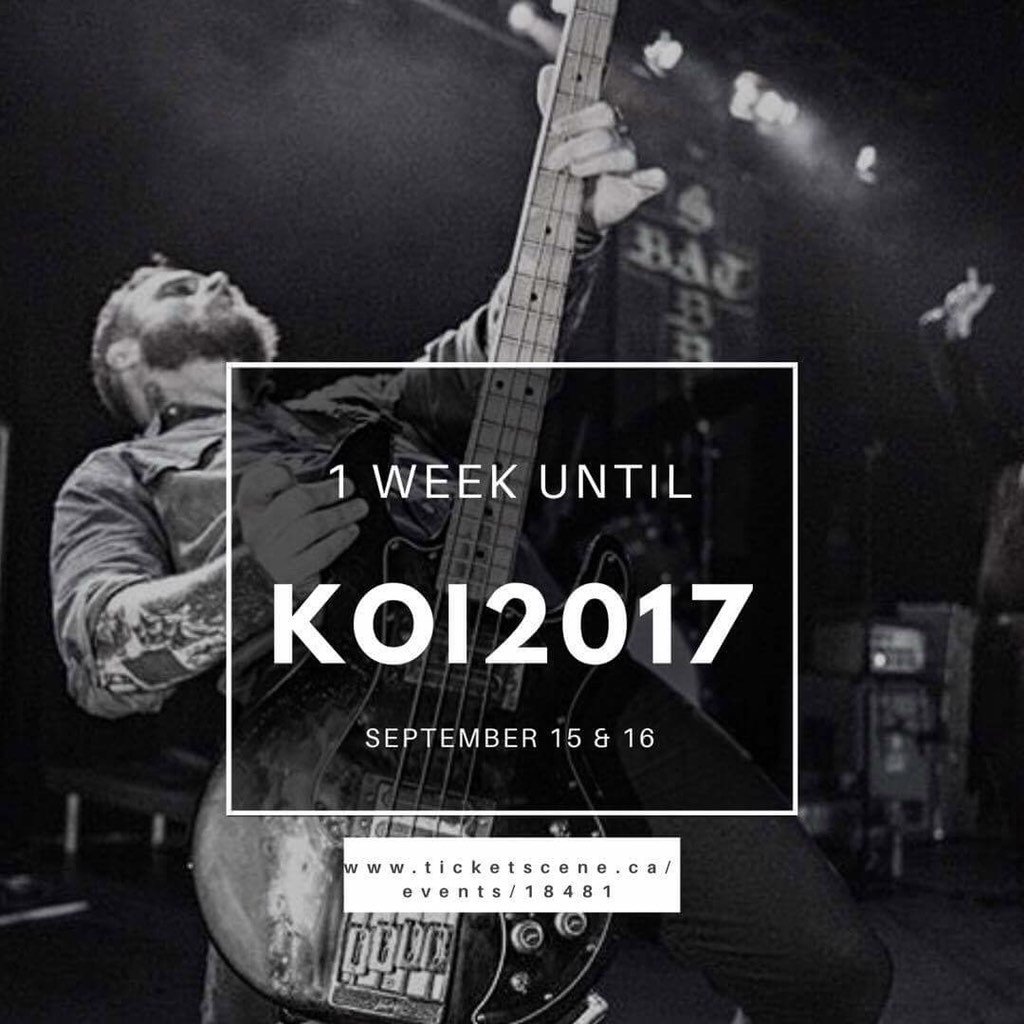 Crazy to think this is only a week away! See you soon!