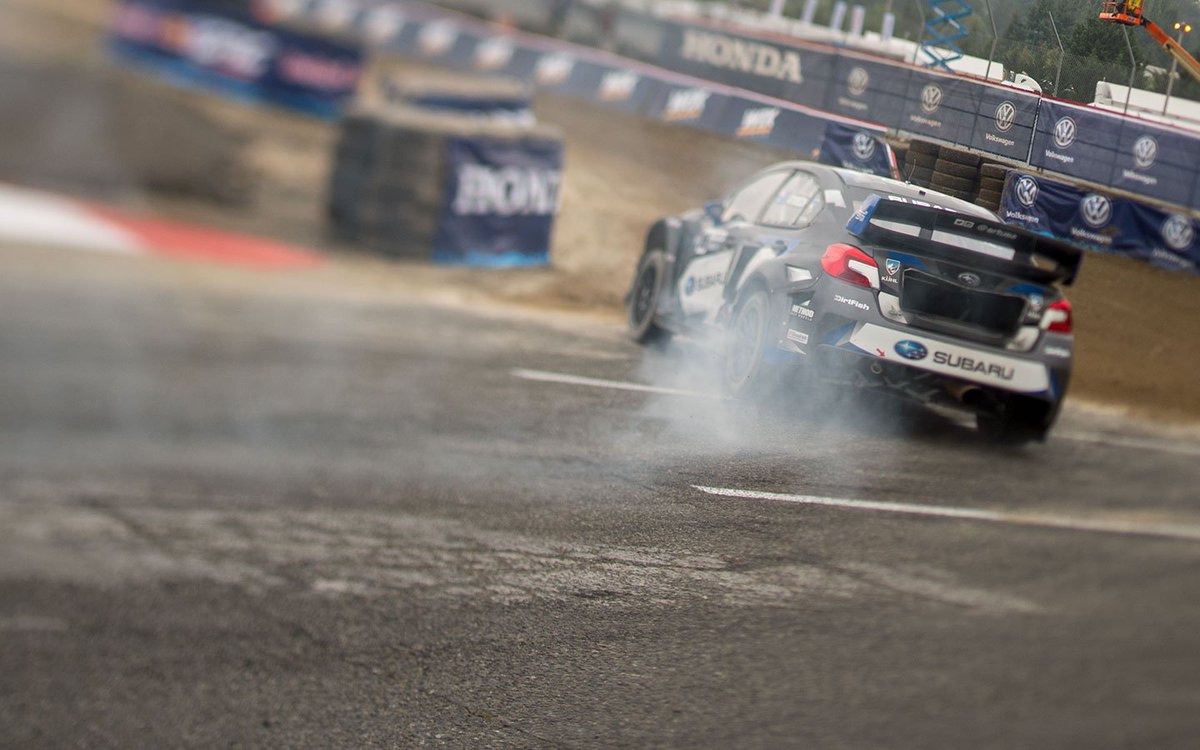subarums_usa's tweet photo. 💥 @ChrisAtko has secured P1 during the first round of @GRCseries #GRCSeattle double-header by just 0.14s over Tanner Foust.
#SubaruRallyX https://t.co/qabVSnWw7P