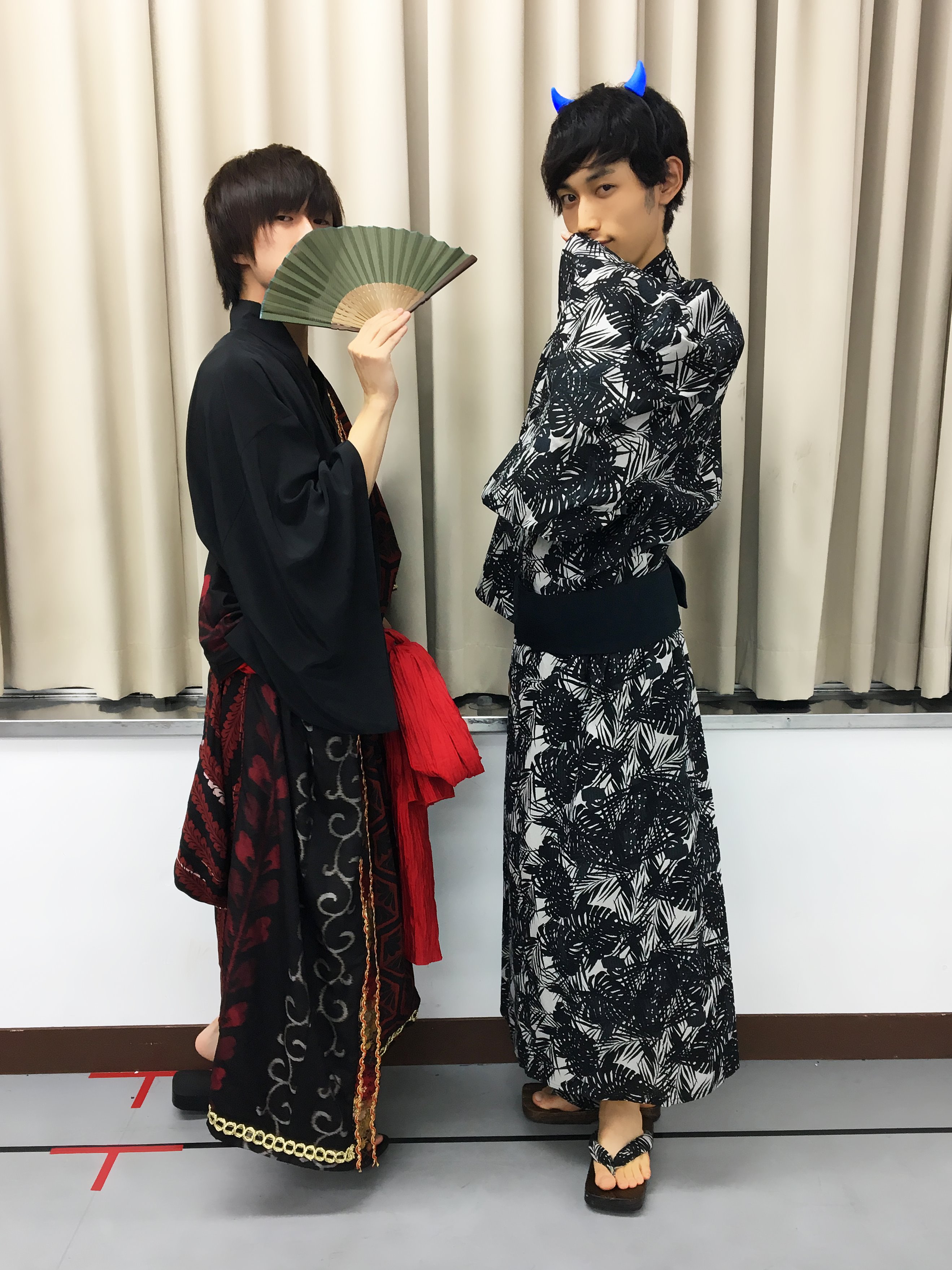 ツキノ芸能プロダクション ツキプロ 公式 ツキプロ文化祭 閻魔大王 えんまだいおう 寺下知輝 いつもは威厳ある地獄の王様だが年中無休で忙しい為たまにキレる キレると何故かオネェ口調になる 三鬼 さんき 岡延明 地獄の鬼 その３