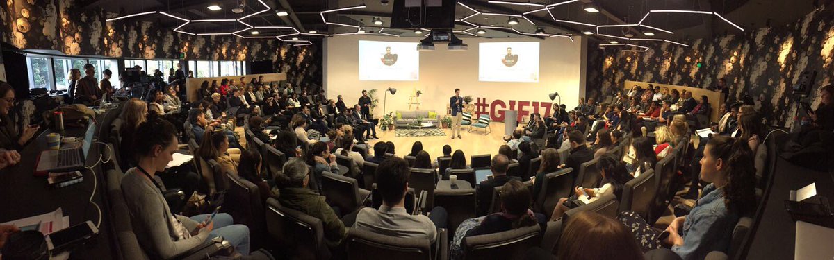 Day 2 of #GIF17 has kicked off discussing the circular economy. Great panel lead by <a href="/loukaparry/">Louka Parry</a> <a href="/globideas/">Global Ideas</a>