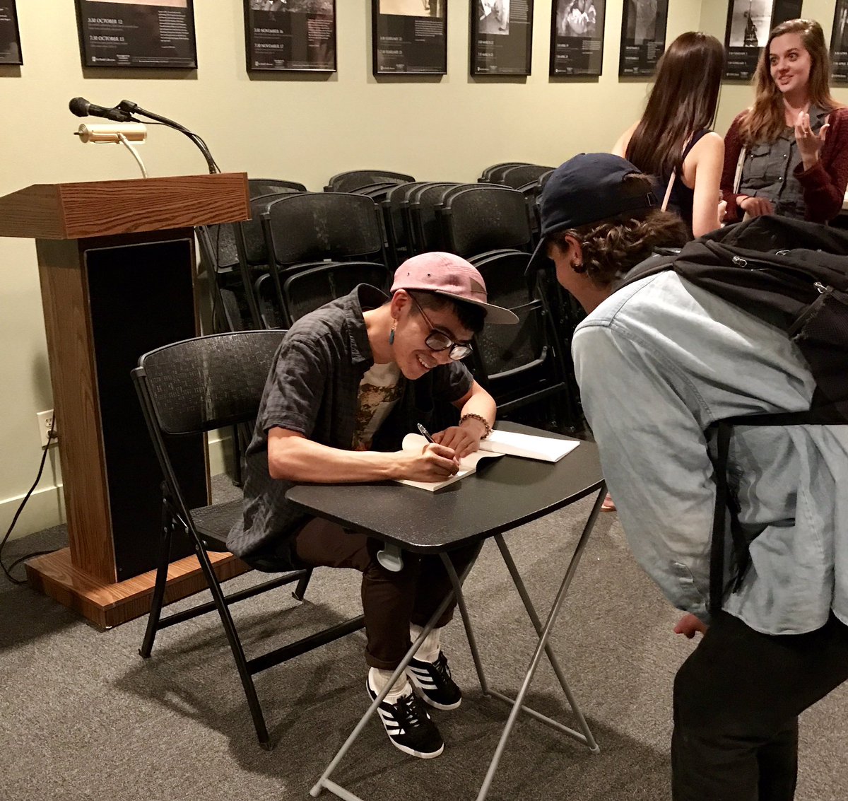William T Johnson On Twitter Poet Ocean Vuong Signs Books After
