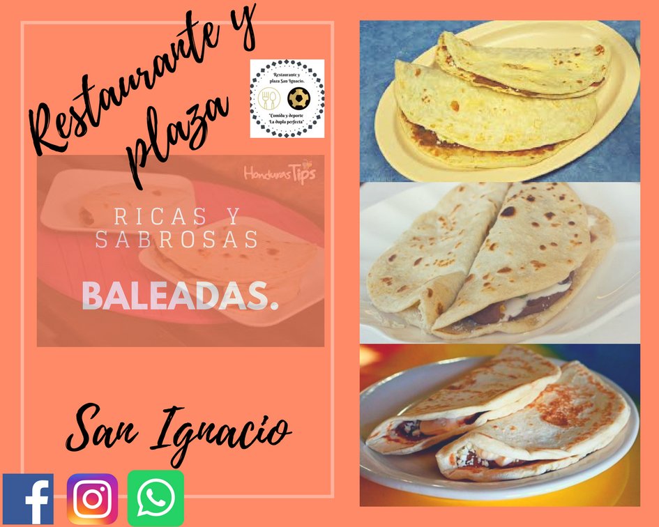 Restaurante97's tweet photo. Para salir de lo común te ofrecemos baleadas a muy buen precio.
#vistanos #likeycomenta https://t.co/PDABM6YKxe