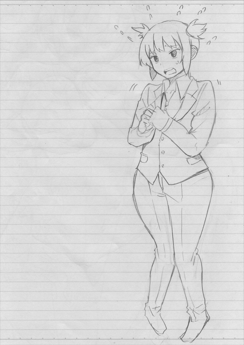 ツインテの気弱な新任教師とヤンキーのエロ漫画を描こうと思います。16～20ページくらいで。 