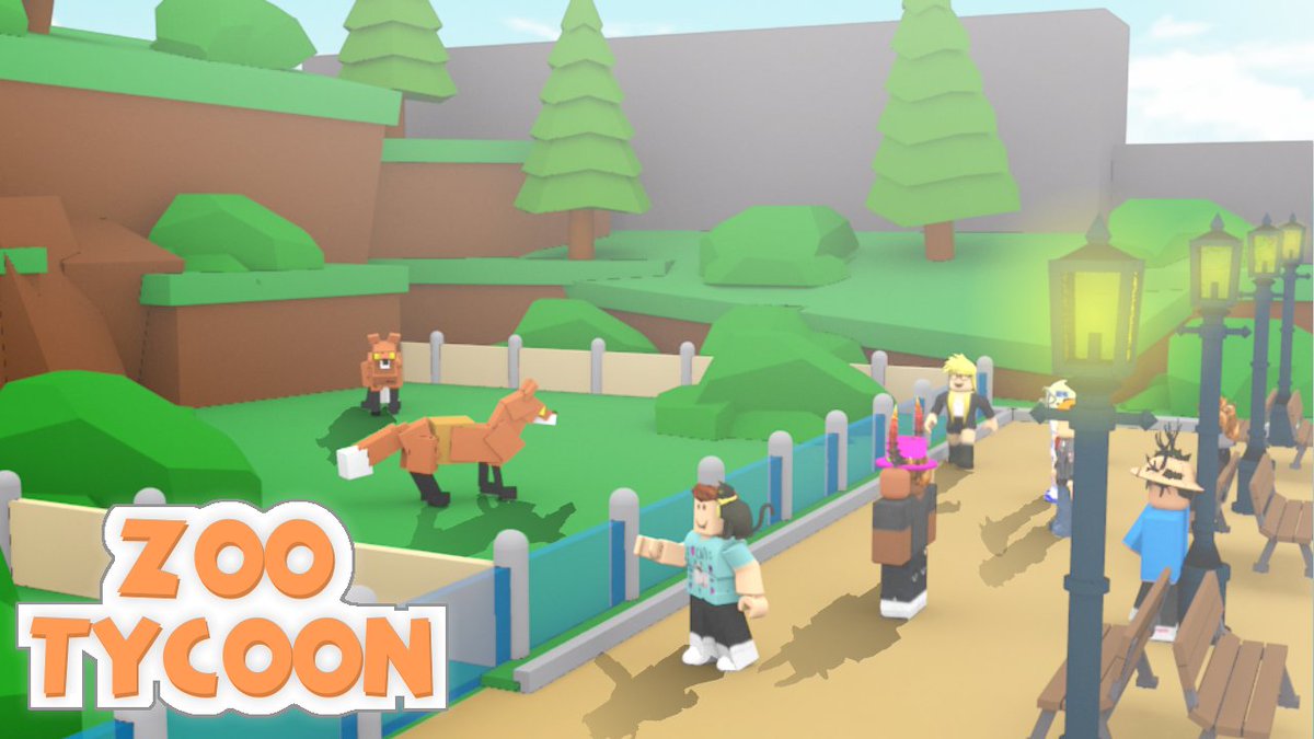 Virvek On Twitter Zoo Tycoon Is The Next Big Thing In The Making Guys Robloxdev Roblox Roblox - zoo tycoon codes roblox