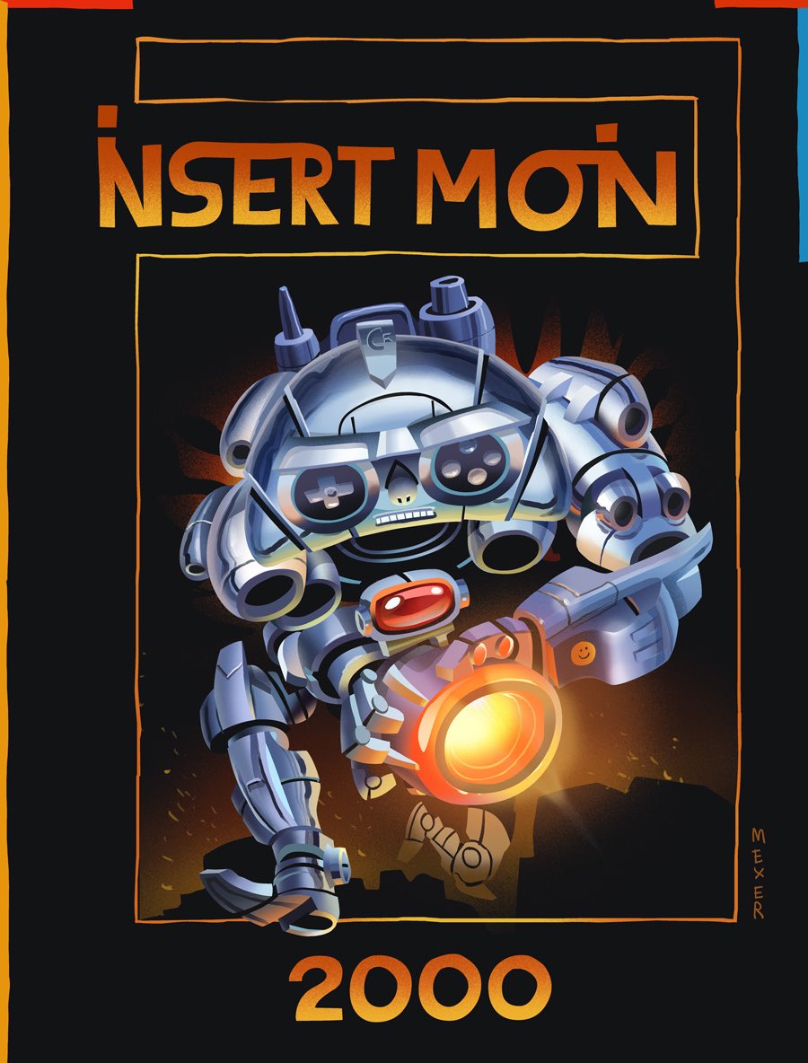 pigsell's tweet image. 2000 Folgen @insertmoin ! 🍾💛🥐 #insertmoin #turrican #airbrush #amiga500 #c64 #rainbowarts #faktor5 #atari #chrishuelsbeck  #gameart #podcast