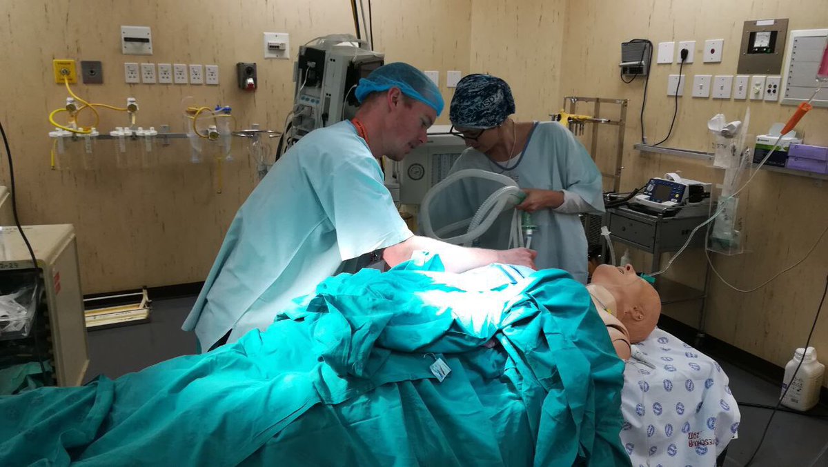 Working on improving standards in theatre at Groote Schuur Hospital