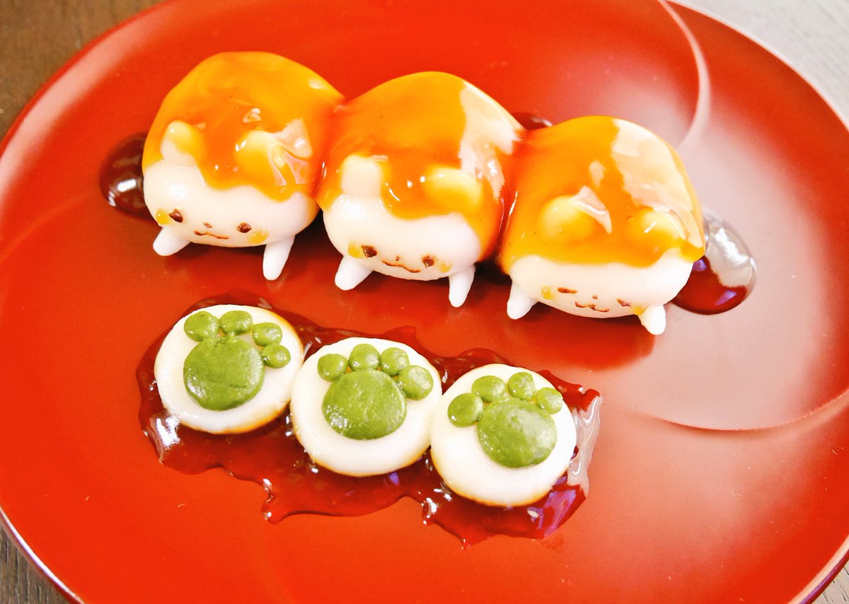 可愛すぎて食べられない人続出 みたらしにゃんこ に癒やされる レシピやメイキング画像も公開 Togetter 可愛すぎて食べられない人続出 みたらしにゃんこ に癒やされる レシピやメイキング画像も公開 Togetter