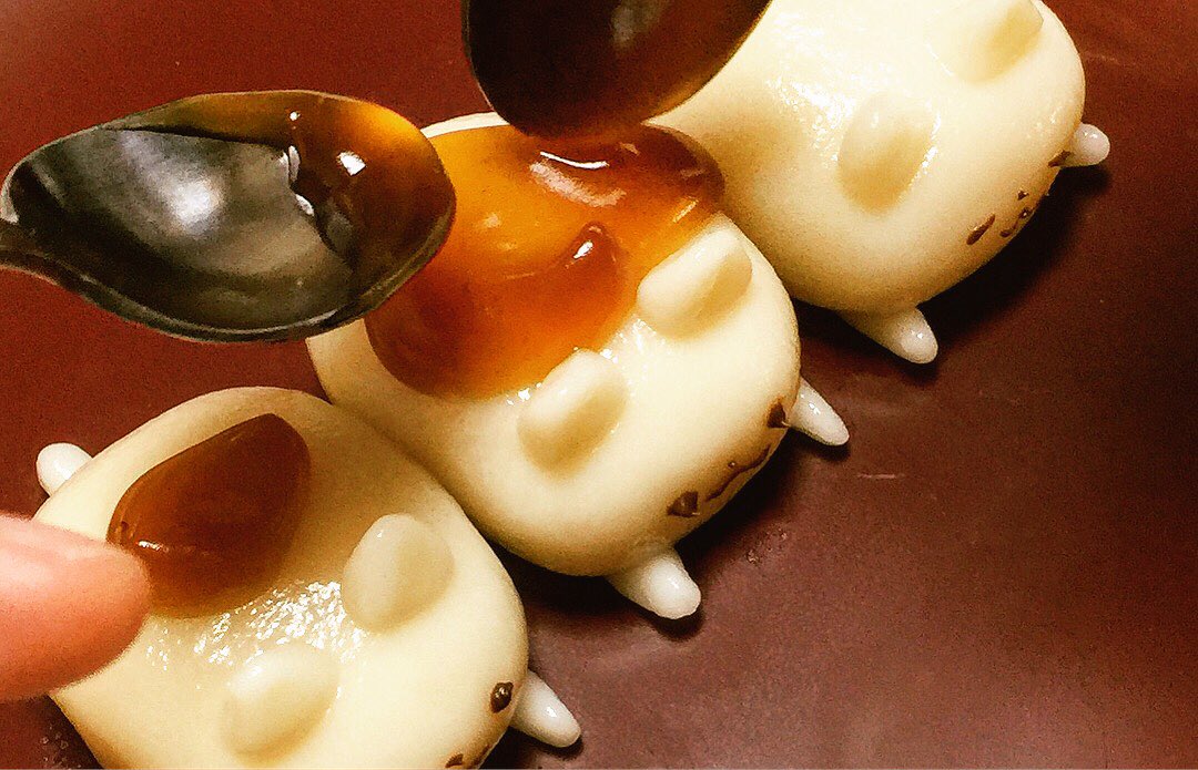 可愛すぎて食べられない人続出 みたらしにゃんこ に癒やされる レシピやメイキング画像も公開 Togetter