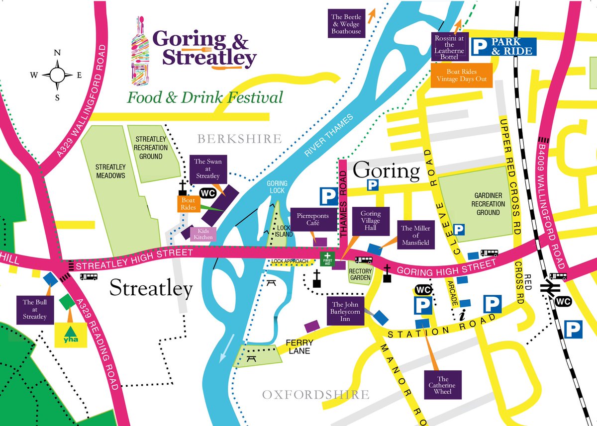 Driving to the festival today? Please use the Park and Ride and catch a bus or boat to the village