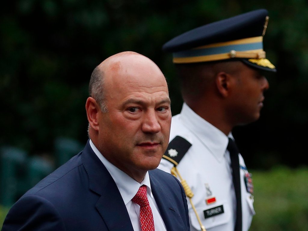 Gary Cohn about to be fired?