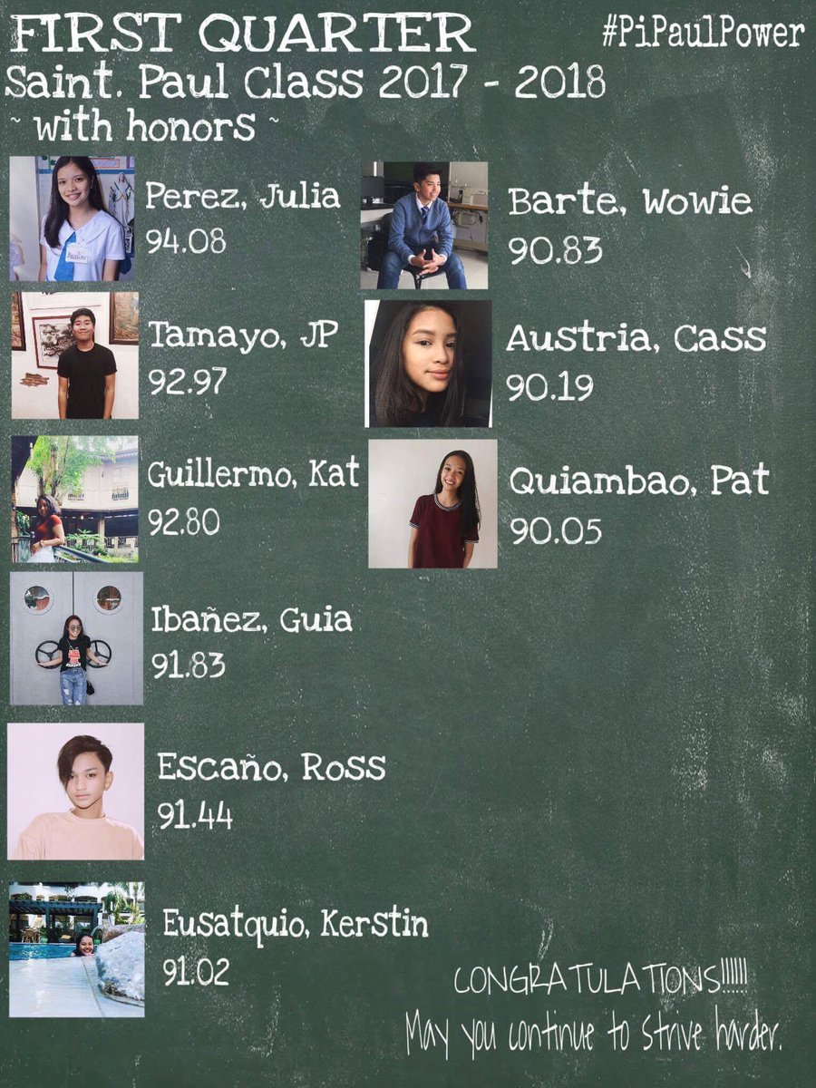 MMPApostle's tweet photo. "who sows virtue reaps honor" congratulations to our first quarter bloomers! #PiPaulPower 💛 https://t.co/DIZA9napCN