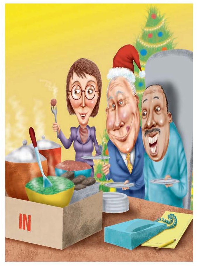 Another illustration done in Illustrator and Photoshop.