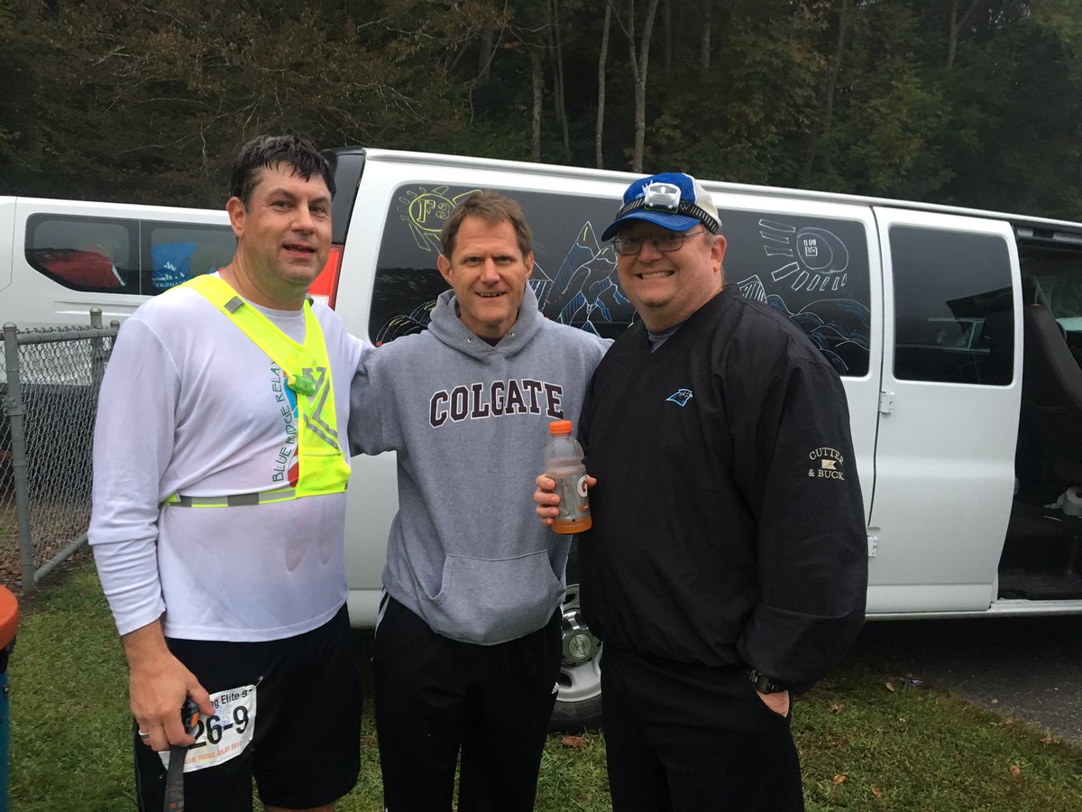 AlanCBanks's tweet photo. Sump dominating leg 27 coming in under projected time. #brr2017 @F3AlteredStates on the way to Asheville #everystepisuphill @F3Metro https://t.co/WtFyrLxZoR