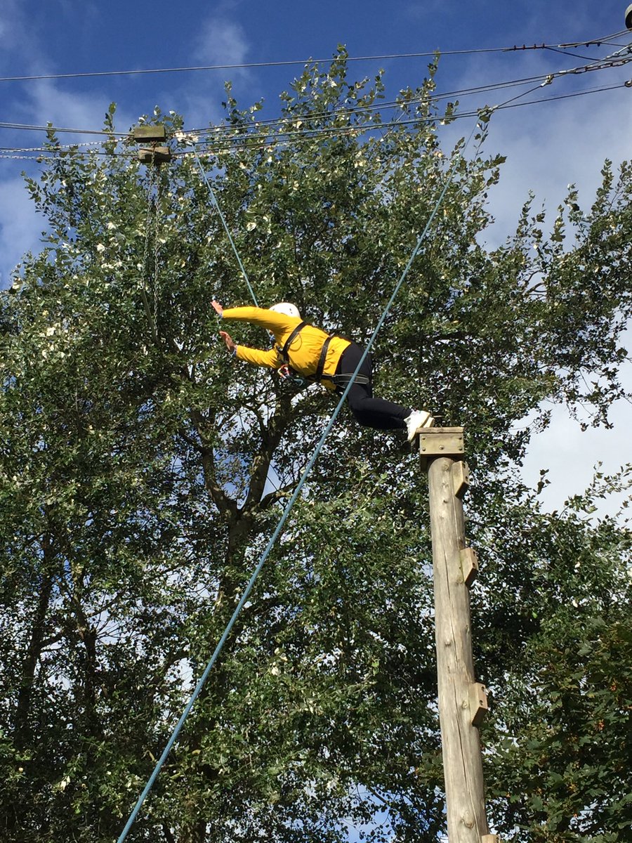 MiltonAbbey's tweet photo. Hughies House trip to @skernlodge #highropes #zipwire #firstweekendback #iloveboarding #thisgirlcan #MiltonAbbey #bespokeeducation https://t.co/OcDo51xoVp