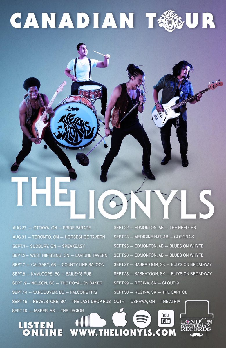 LondonGRecords's tweet photo. Ottawa's @TheLionyls take da party 2 @TheRoyalOnBaker tonight 10pm https://t.co/GZxY0b1Eyp @KootenayMorning @cjly @DiscoverNelson @NelsonBC https://t.co/1HR0tZ71BV