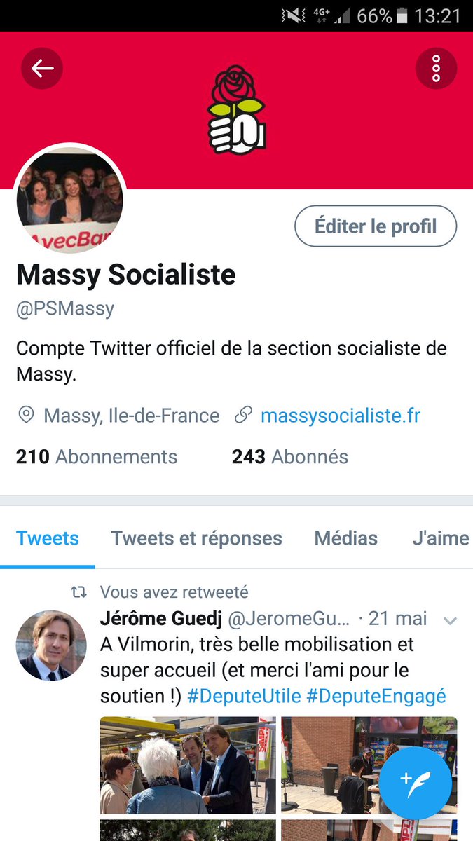 Dites @MassySocialiste vous êtes qui ? Nous sommes le seul compte officiel de la section. Vous usurpez notre identité. Expliquez vous.