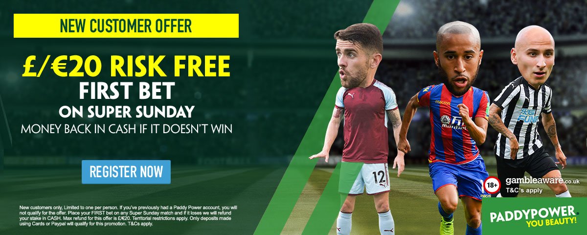 Paddy Power Risk-Free Bet