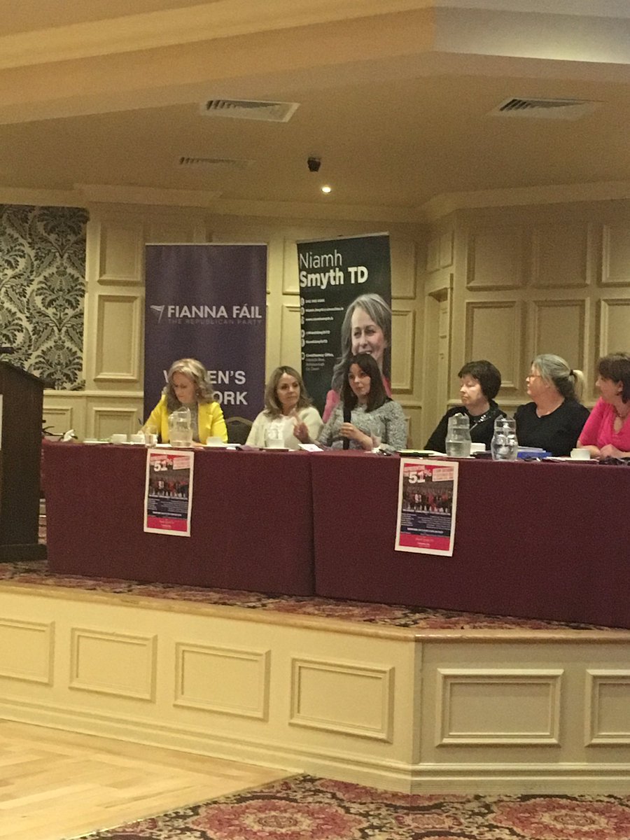 FFWomensNetwork's tweet photo. 'If I bang on the door and nobody answers, I kick it down.' @niamh_lyons #nevergiveup #RepresentingThe51pc @fiannafailparty #FFWomensNetwork https://t.co/Ji6w5hhQZL