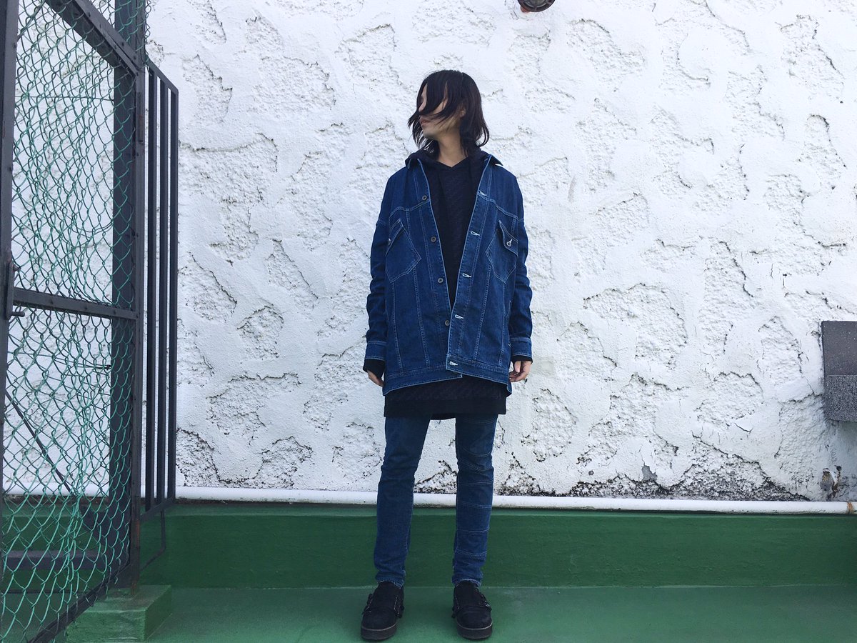 爆安 SHAREEF デニムジャケット ビッグシルエット cerkafor.com