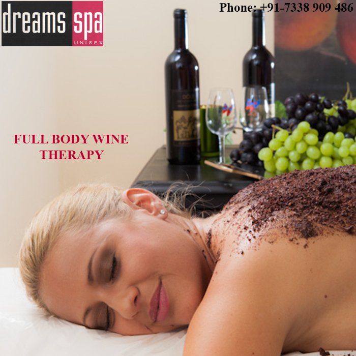 #winetherapy  #oiltherapy #HeadMassage #Facial  #massage #skincare #scrubmassage #BodyMassages
Visit more@ dreamsspa.in/full-body-wine…
