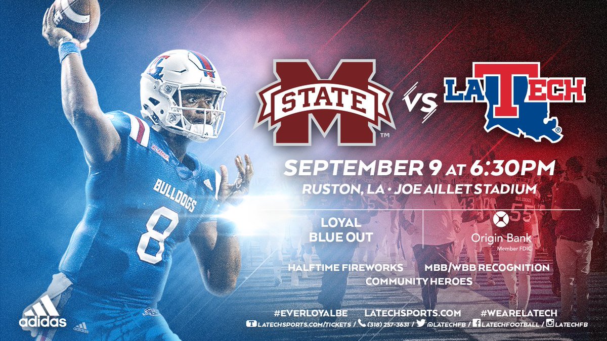 It’s <a href="/LATechFB/">LA Tech Football 🏈</a> Gameday! #EverLoyalBe