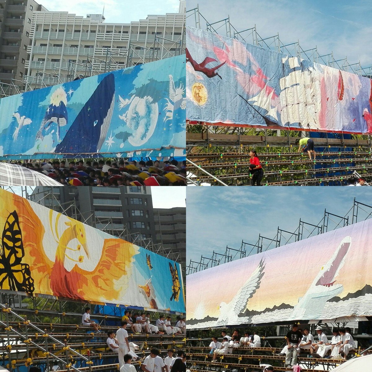 修猷館 高校 旧本館 福岡 県立高等学校 六光星 Z. Adachi 水彩画 b7a10c1cc372c364419a6b69a29e99